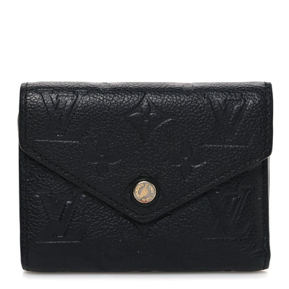 Louis Vuitton Empreinte Victorine Wallet Black 1 of 9