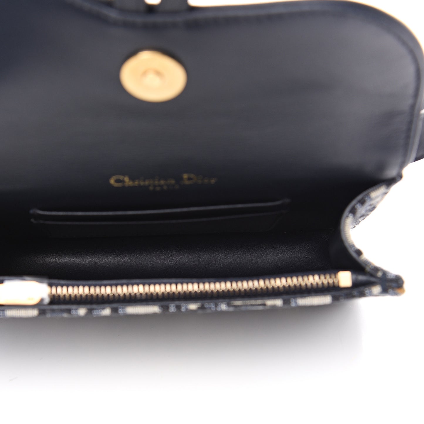 Oblique Saddle Belt Bag Blue