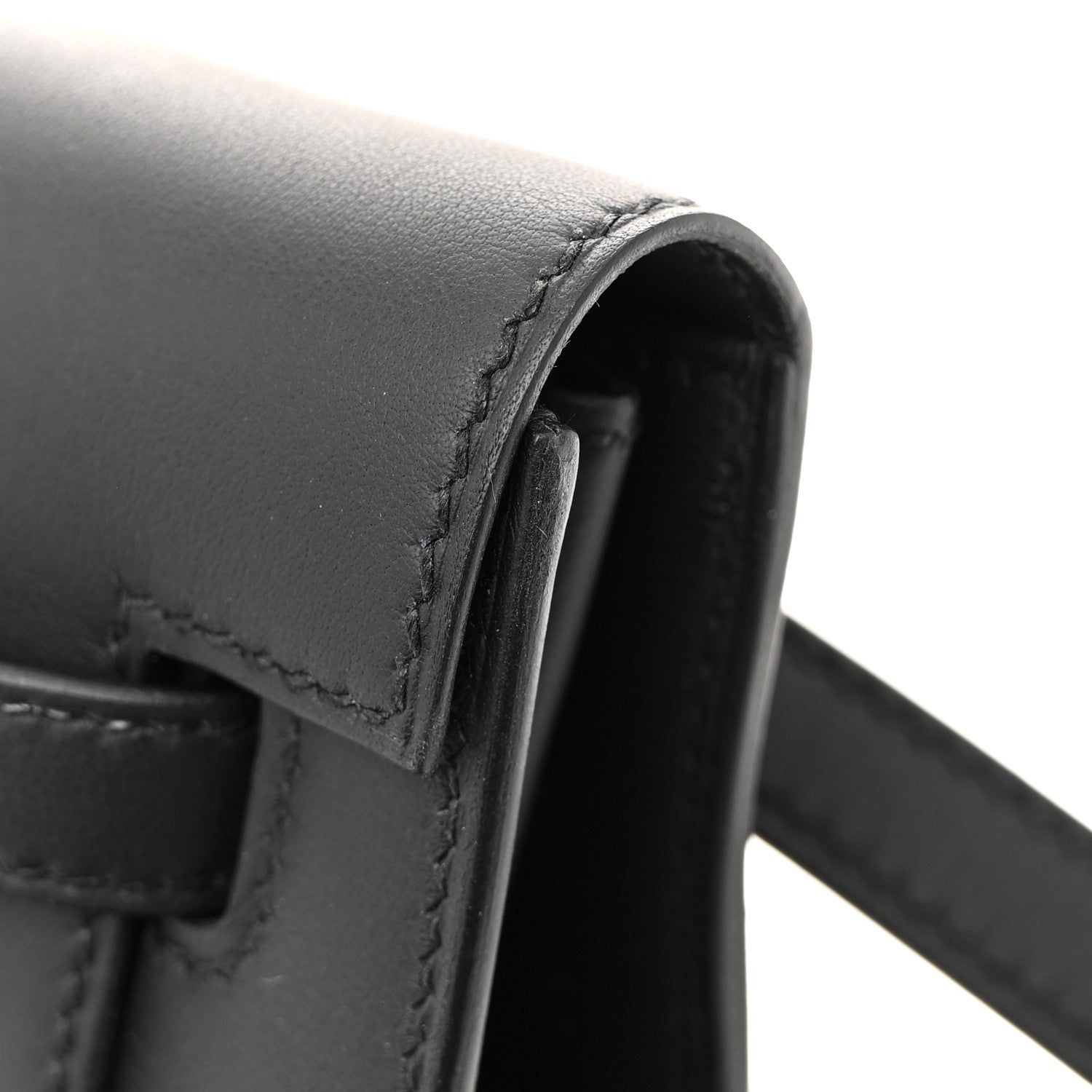 Hermes Swift Kelly Danse II Belt Bag Black 10 of 11