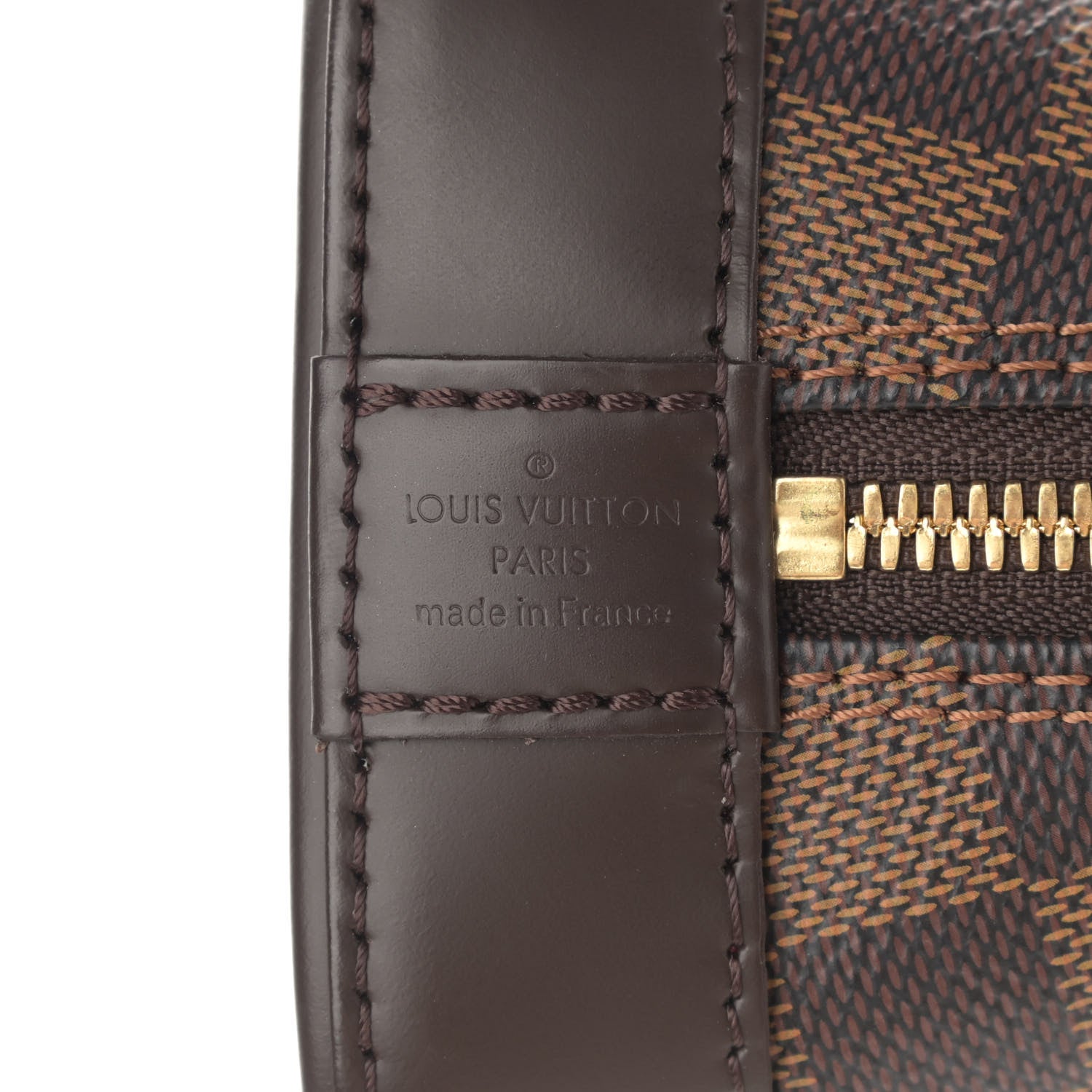 Louis Vuitton Damier Ebene Alma BB 6 of 12
