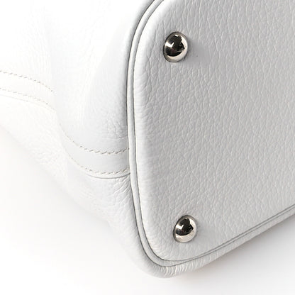 Hermes Taurillon Clemence Bolide 35 White 9 of 10