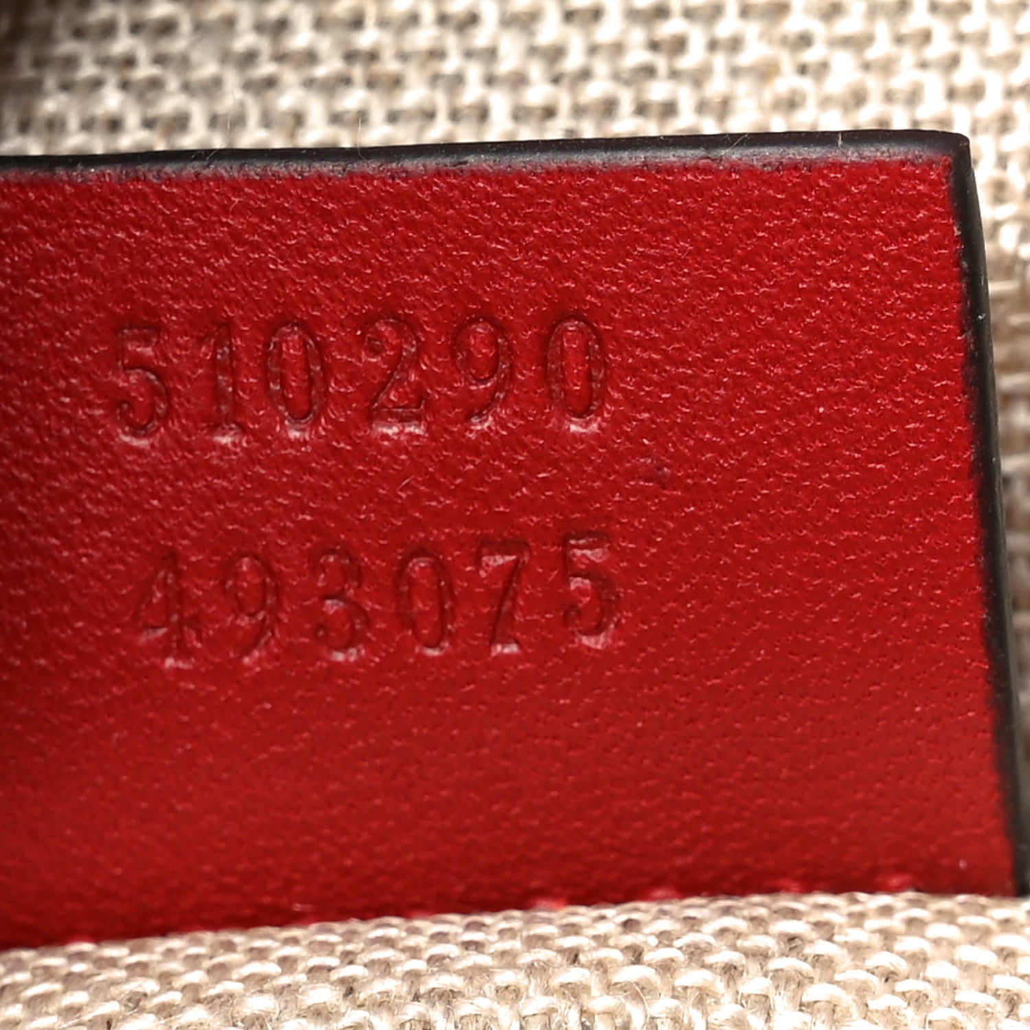 Gucci Soft Microguccissima Large Tote Red 7 of 10