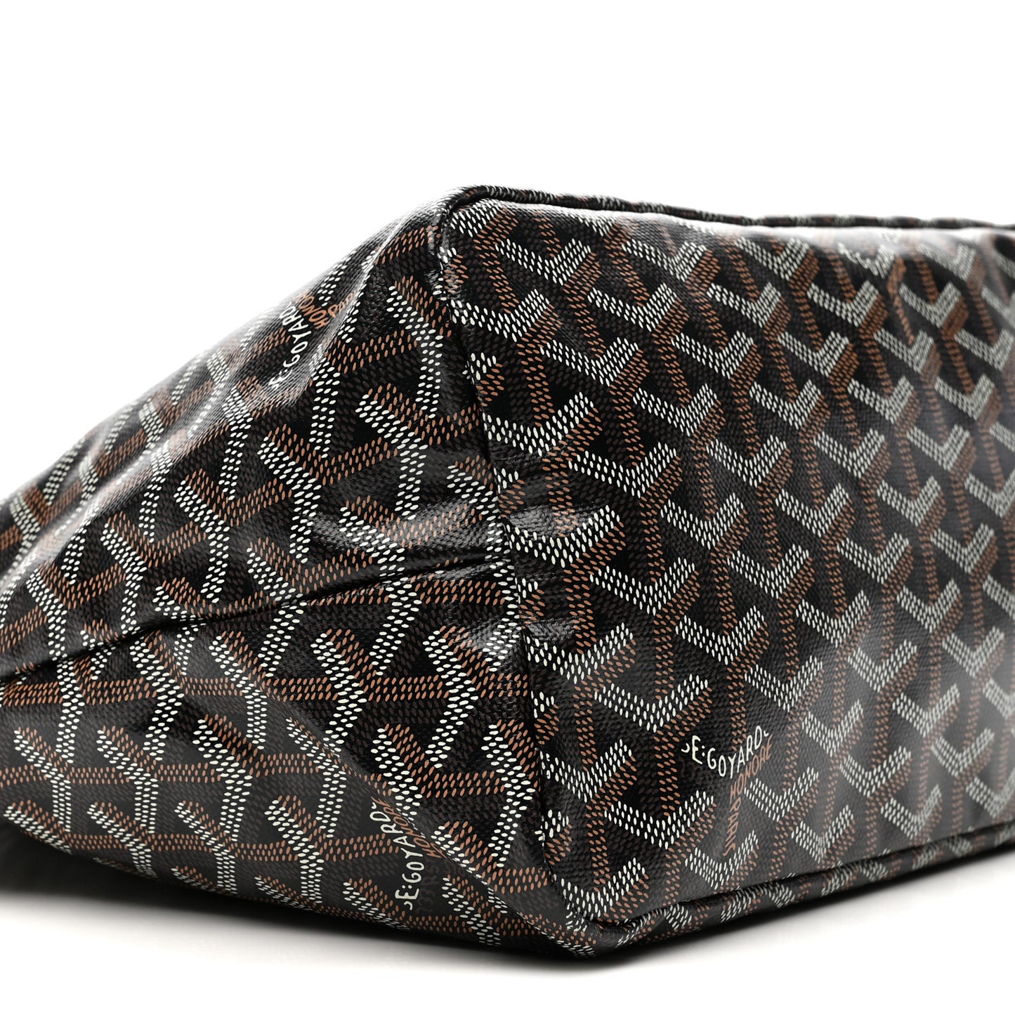 Goyardine Boheme Hobo Black Gold