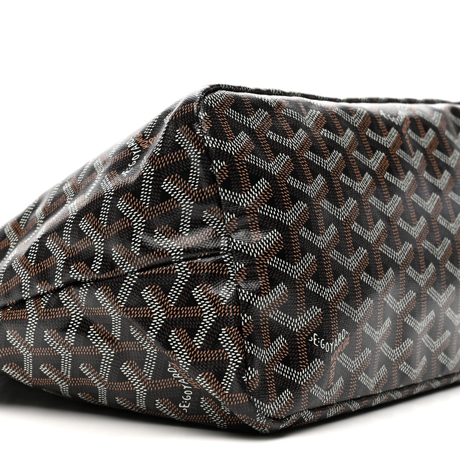 Goyard Goyardine Boheme Hobo Black Gold 10 of 13