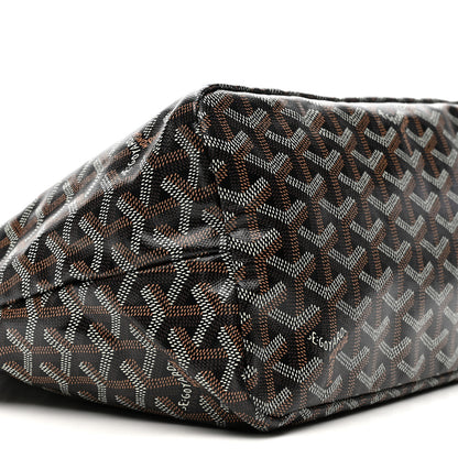 Goyard Goyardine Boheme Hobo Black Gold 10 of 13