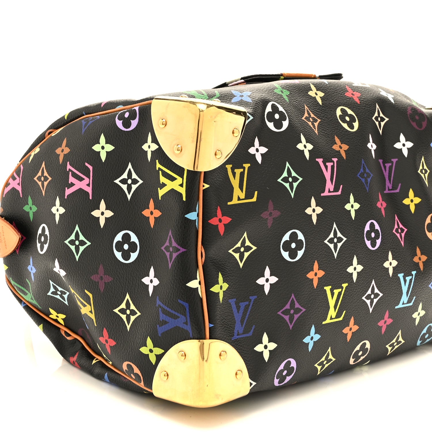 Louis Vuitton Monogram Multicolor Speedy 30 Black 9 of 10