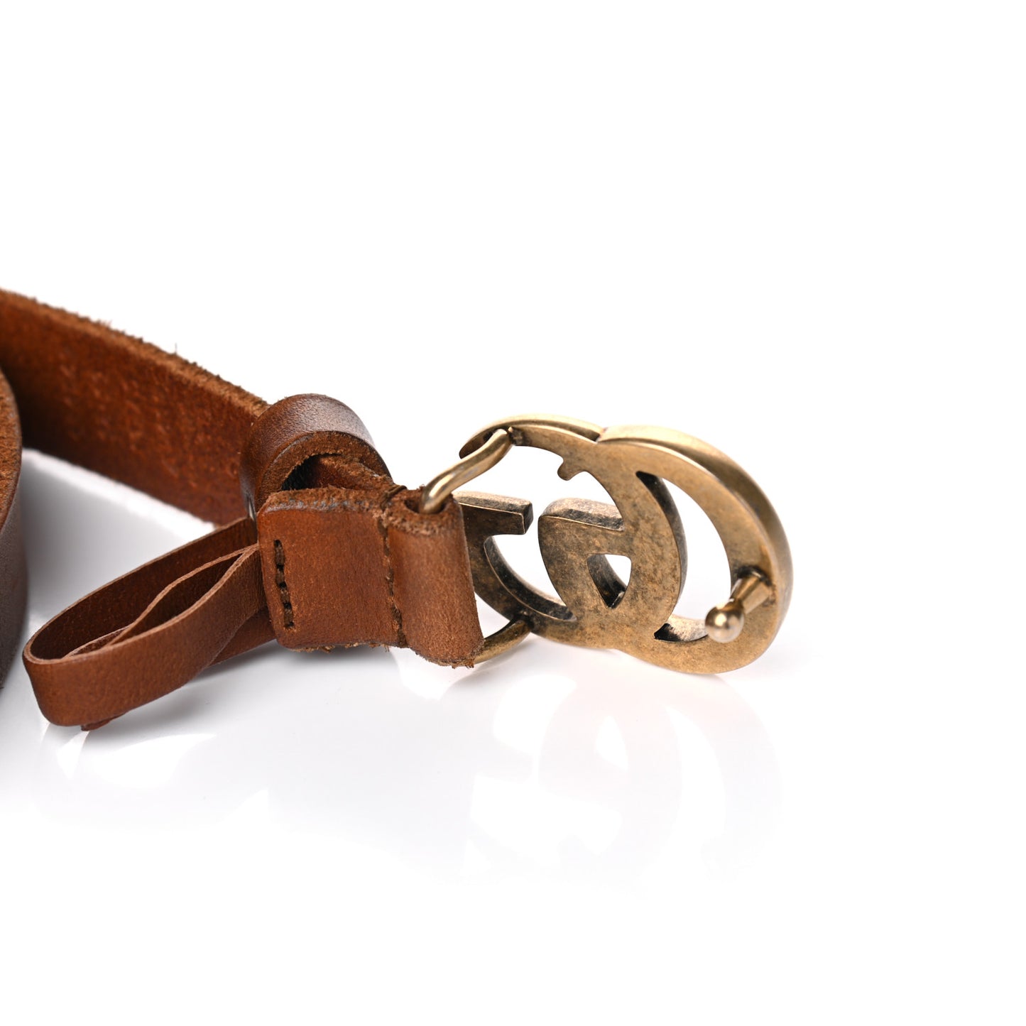 Cuoio Toscano Double G 20mm Belt 65 26 Cuir