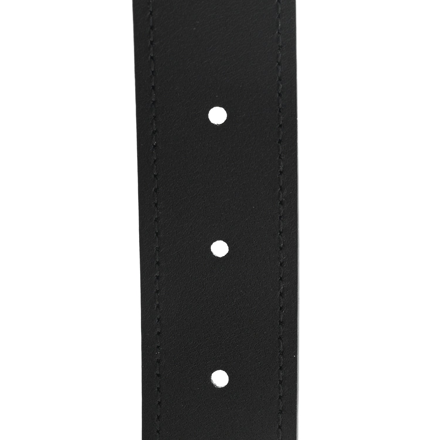 Gucci Ciny Lux Calfskin Blondie 30mm Belt 95 38 Black 4 of 4