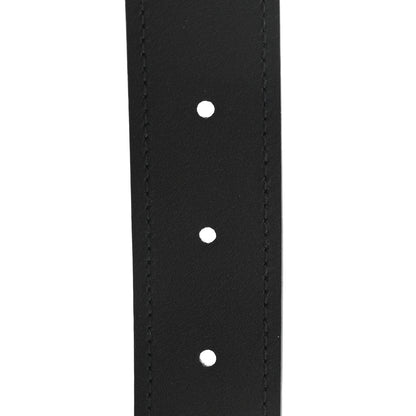 Gucci Ciny Lux Calfskin Blondie 30mm Belt 95 38 Black 4 of 4