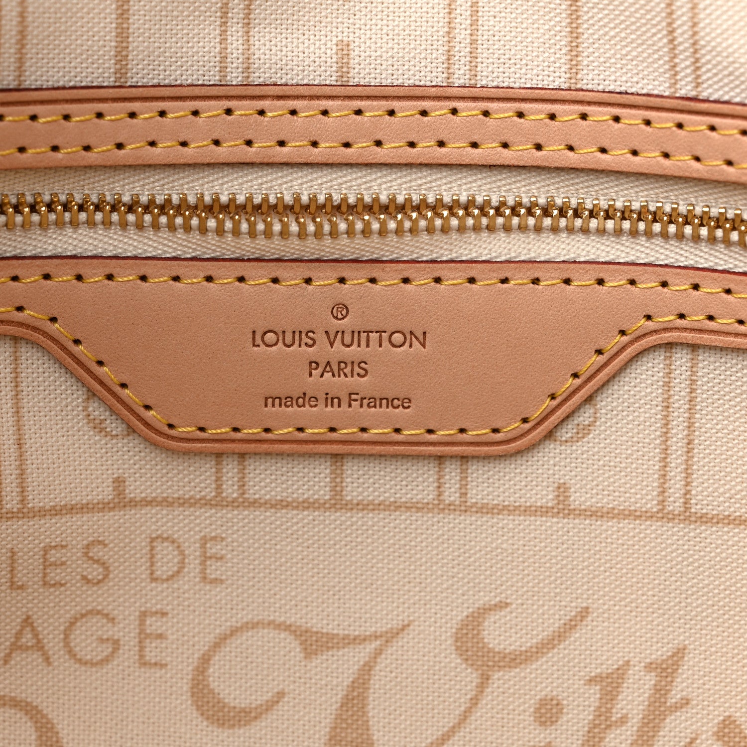 Louis Vuitton Damier Azur Neverfull PM 7 of 13