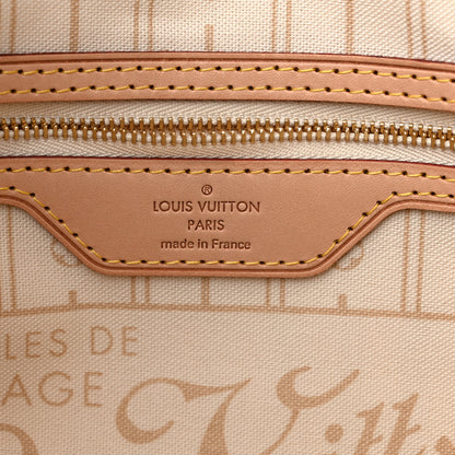 Louis Vuitton Damier Azur Neverfull PM 7 of 13