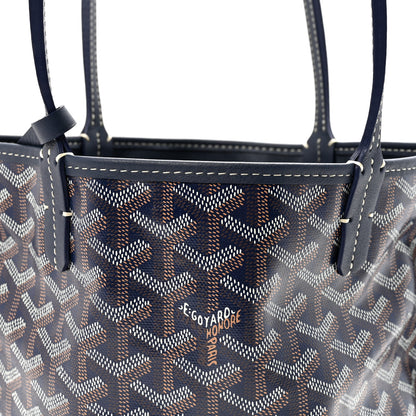 Goyard Goyardine Reversible Mini Anjou Blue Marine 12 of 17