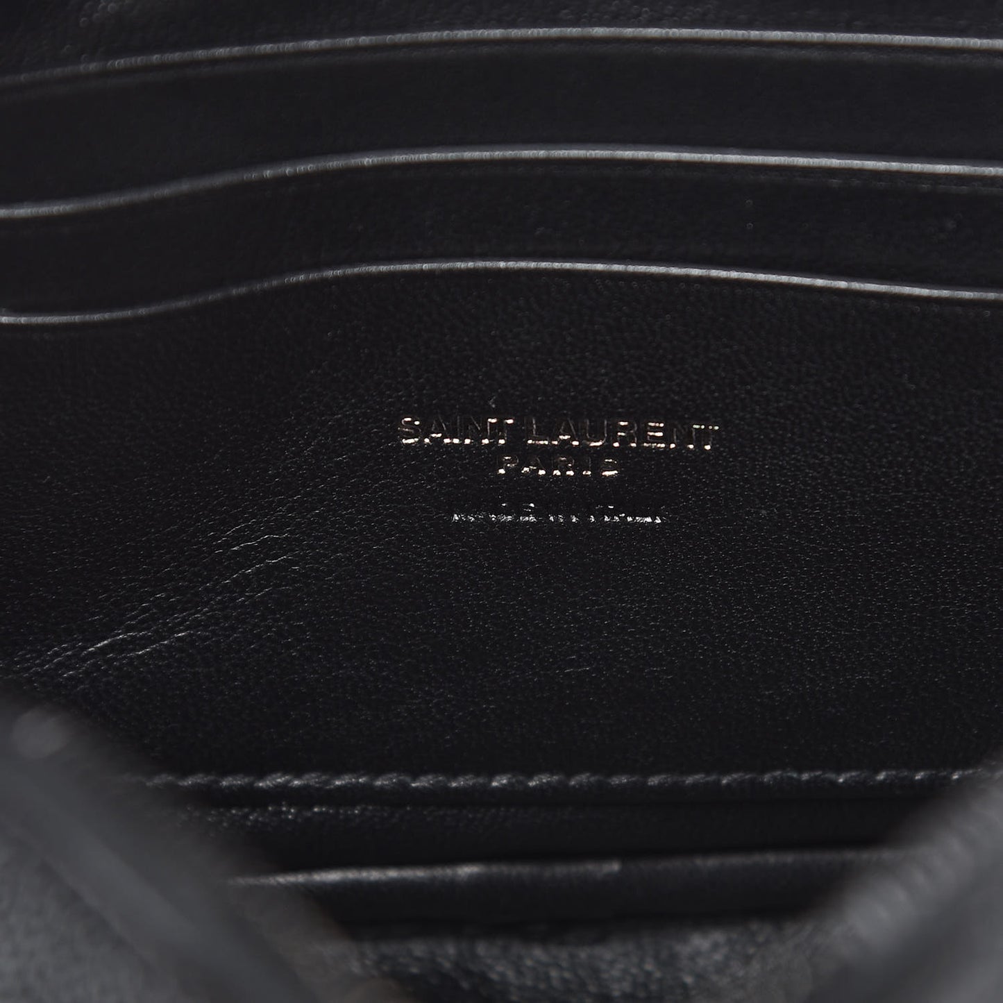 Grain De Poudre Matelasse Monogram Mini Lou Camera Bag Black