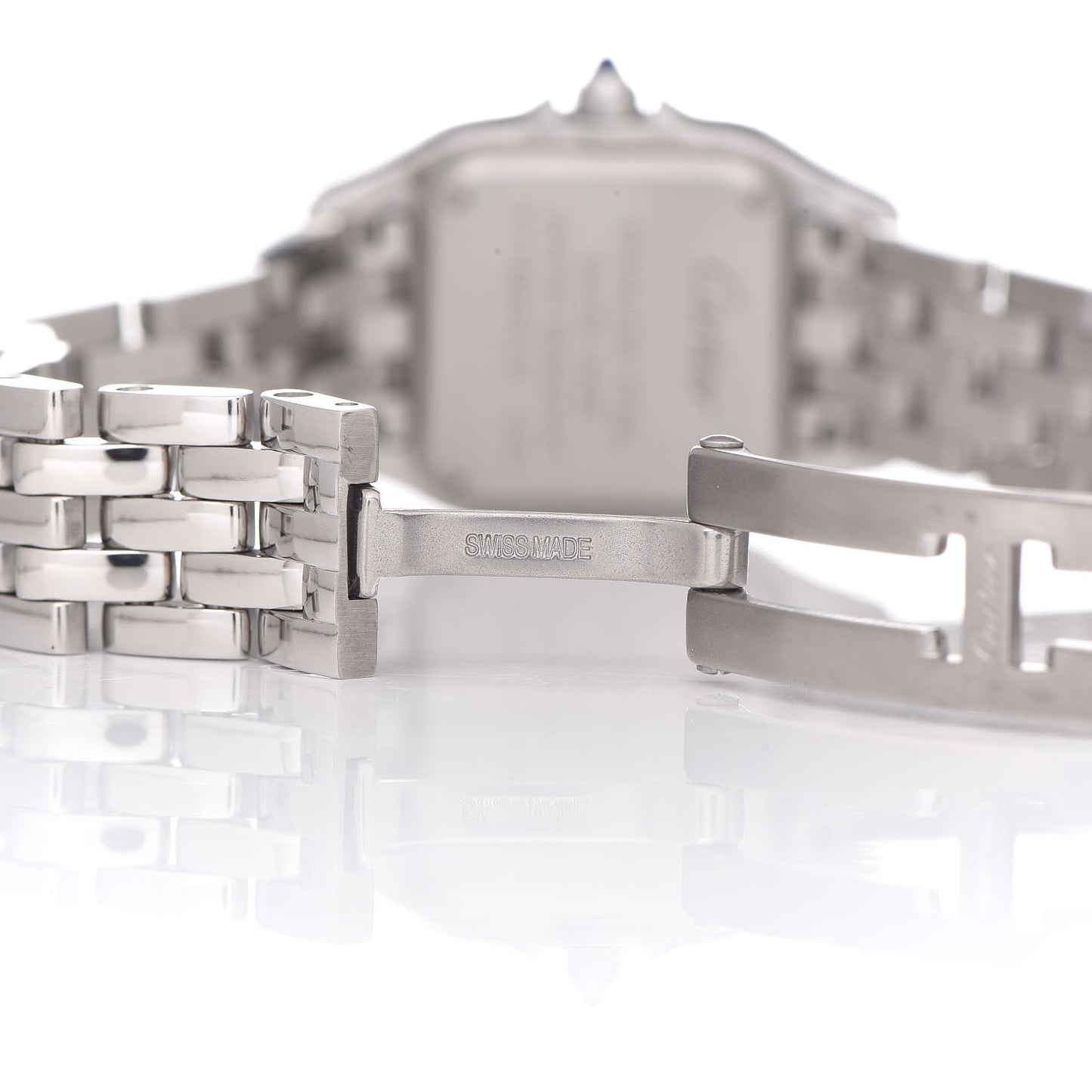 Stainless Steel 22mm Panthere Quartz Watch