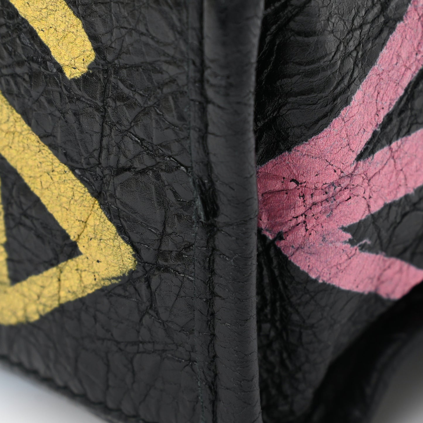 Agneau Graffiti All Over Classic Hardware S City Black Multicolor