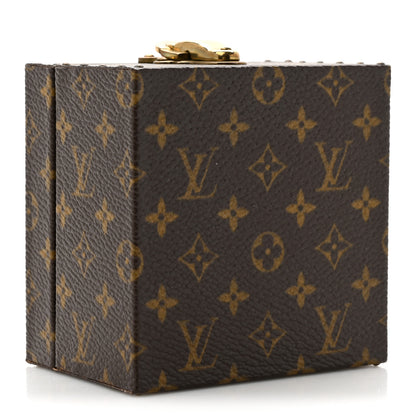 Louis Vuitton Monogram Earring Box Mini Trunk Case 4 of 7