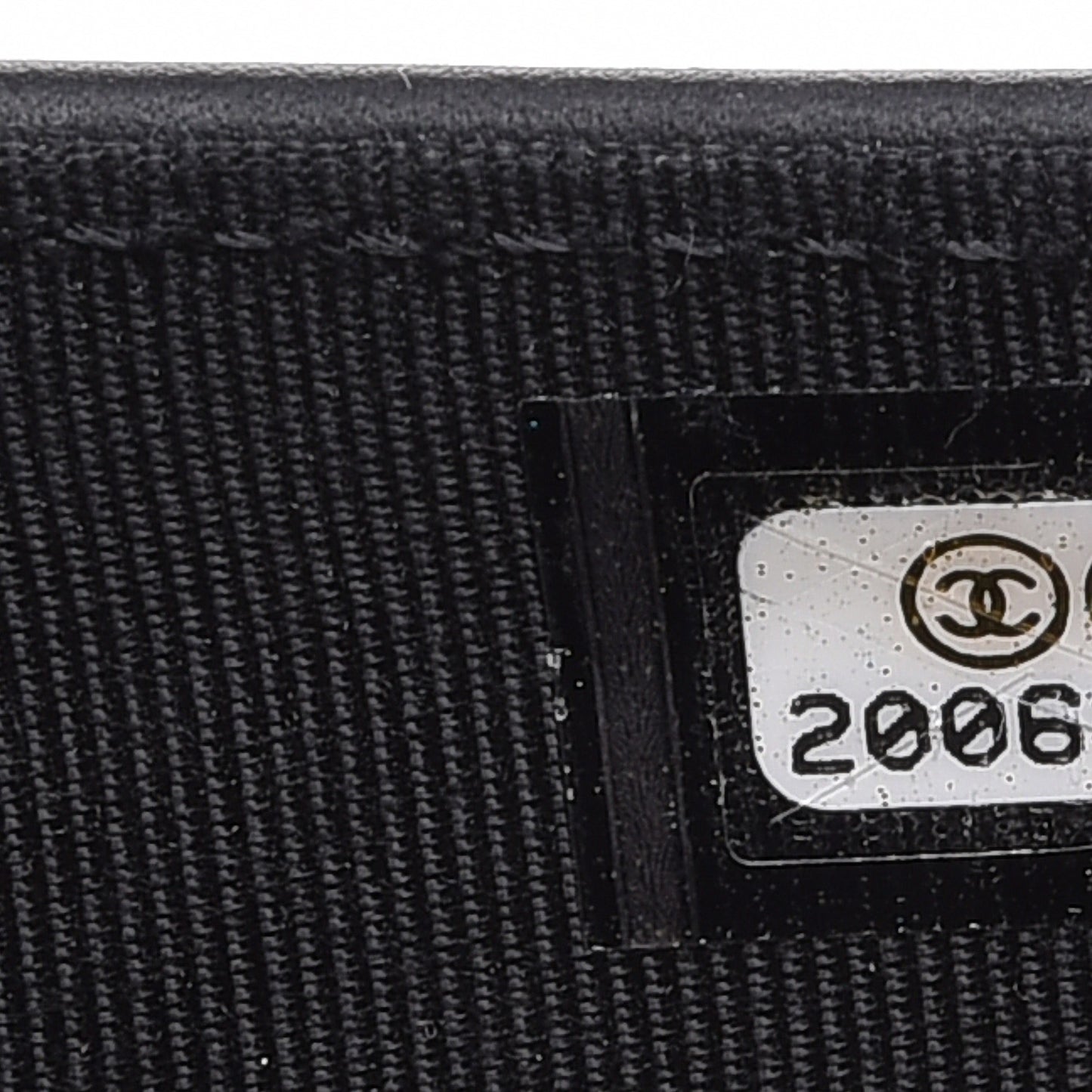 Patent Calfskin Quilted Large Flap Wallet Black