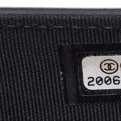 Chanel Patent Calfskin Quilted Large Flap Wallet Black 8 of 8