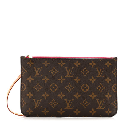 Louis Vuitton Monogram Neverfull MM GM Pochette Pivoine 1 of 7