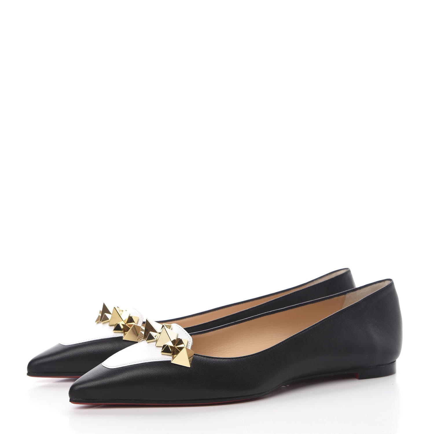 Christian Louboutin Nappa Miss Constella Flats 36 Black 3 of 9