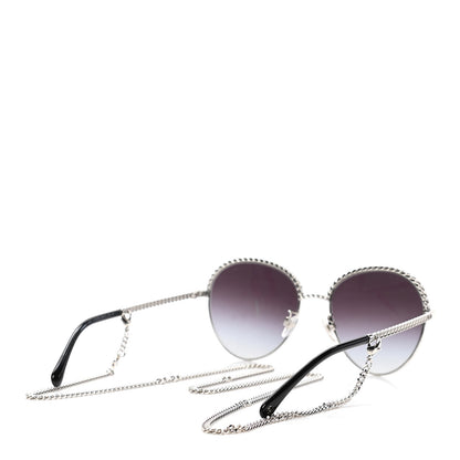 Chanel Chain Pantos Sunglasses 4242 Grey 4 of 6