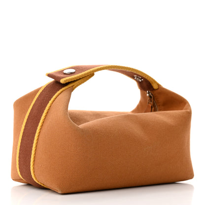 Hermes Canvas Small Bride-A-Brac Pouch Ocre 3 of 13