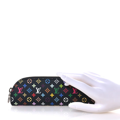 Louis Vuitton LV X TM Monogram Multicolor Charlotte Pencil Pouch Black 2 of 8