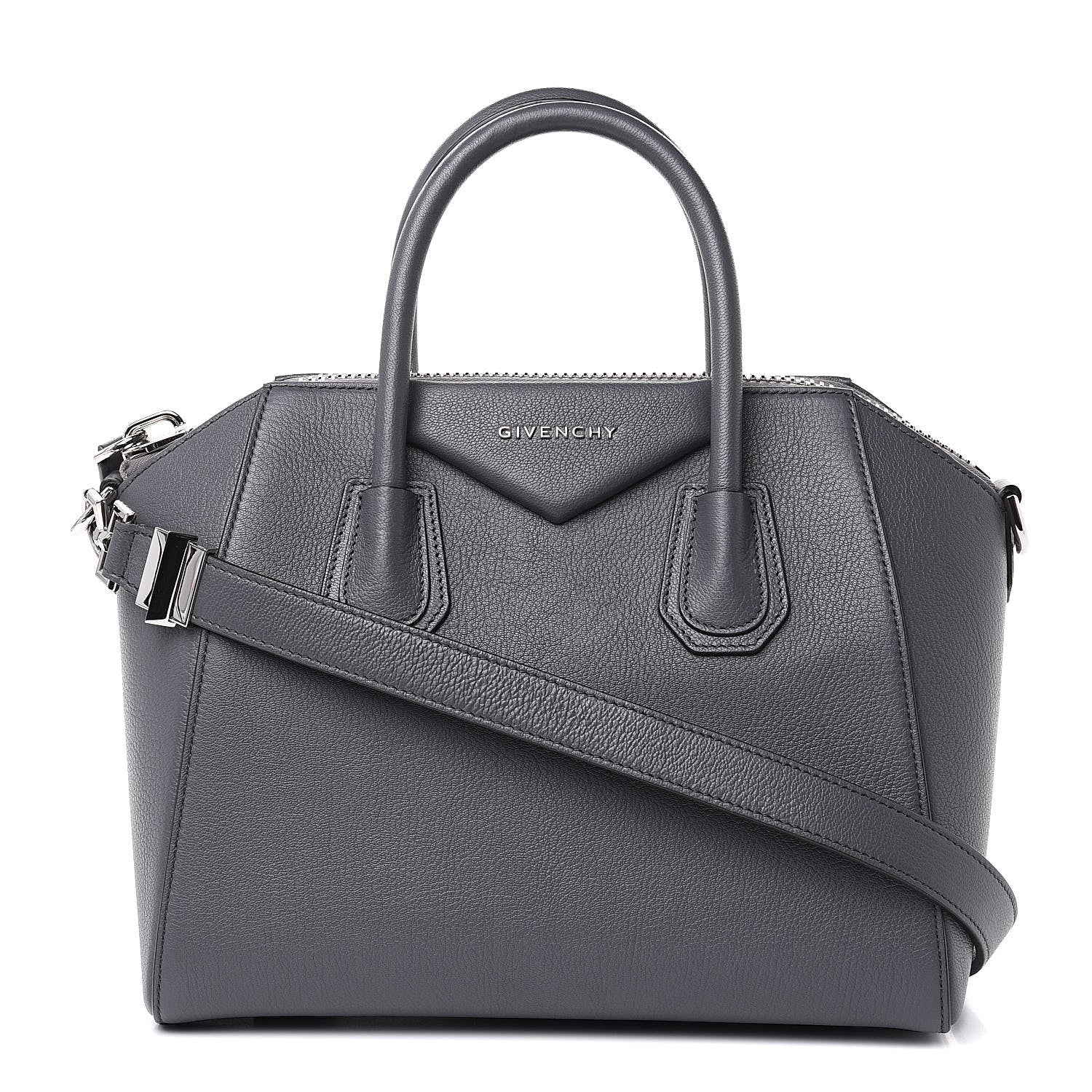 Givenchy Sugar Goatskin Small Antigona Storm Grey 1 of 9