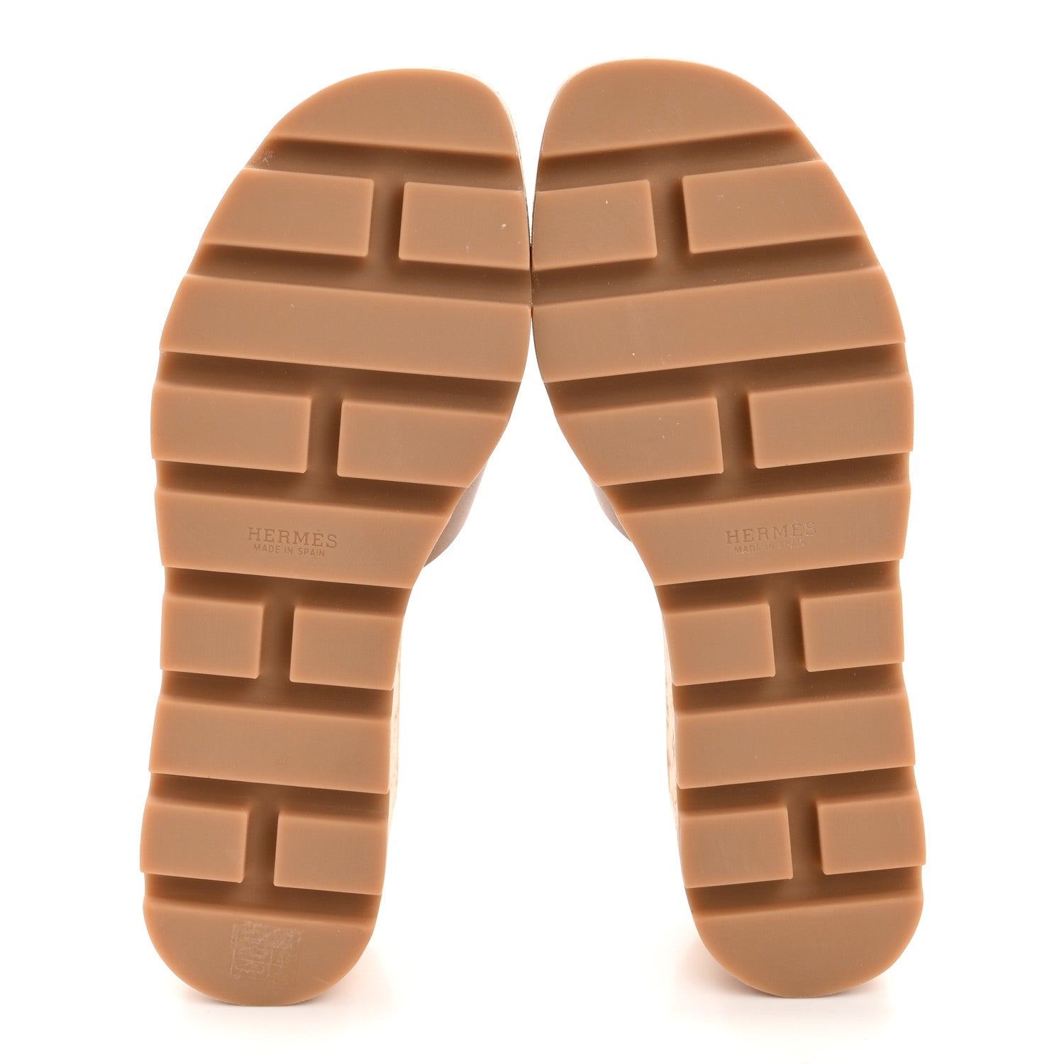 Hermes Calfskin Cork Eze 30 Sandals 35 Gold 6 of 10
