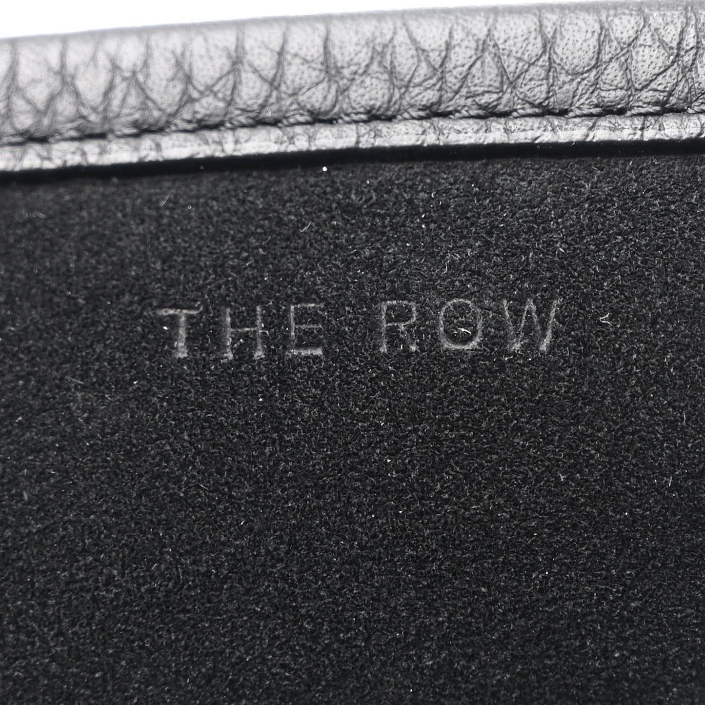 Grained Calfskin Medium N/S Park Tote Black