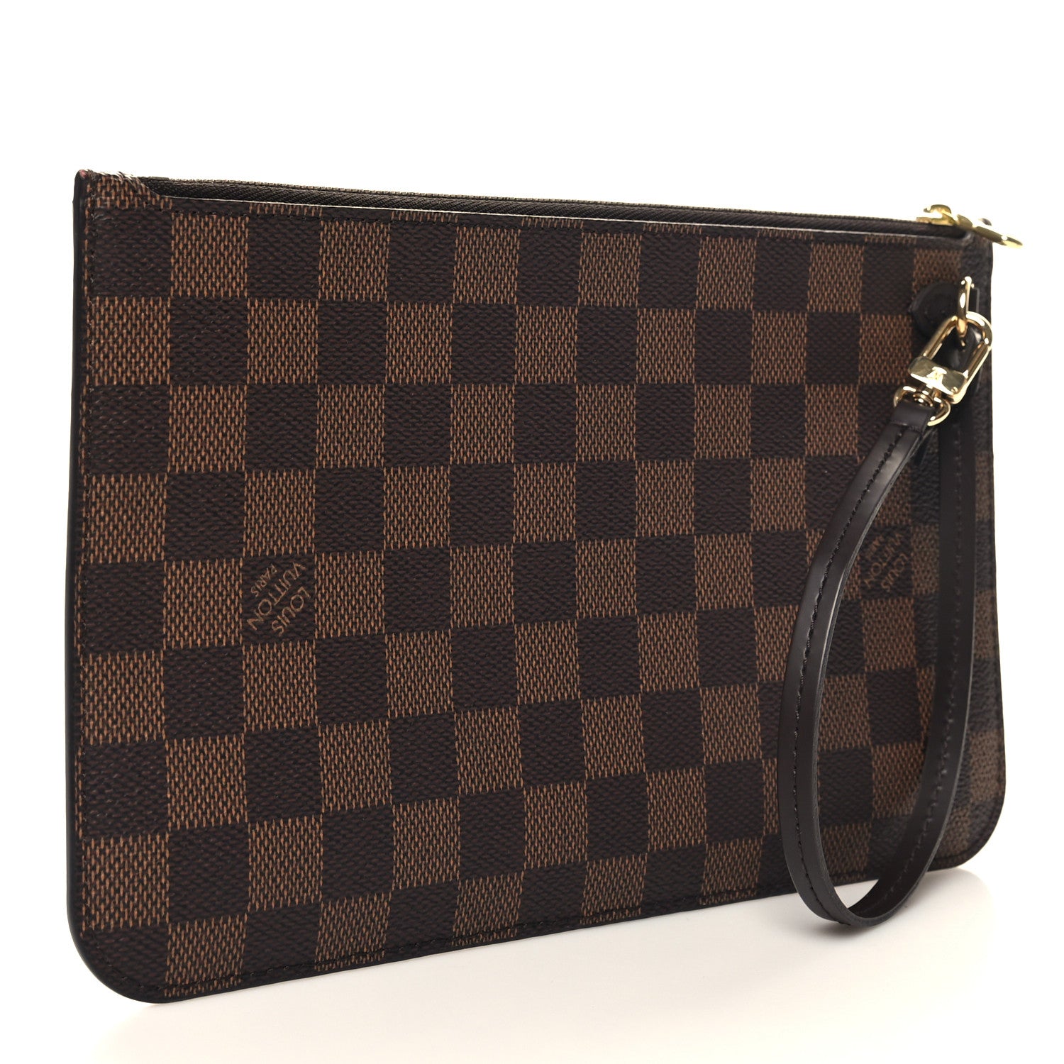 Louis Vuitton Damier Ebene Neverfull MM GM Pochette 3 of 8