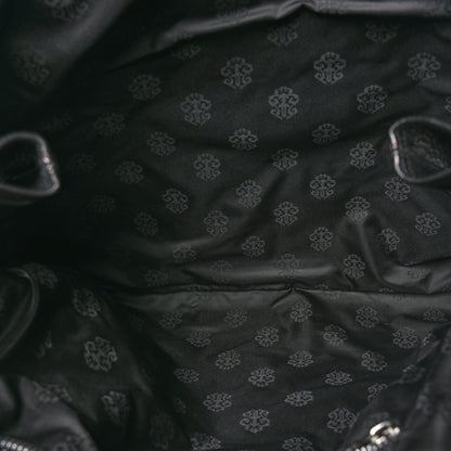 Chrome Hearts Grained Calfskin Fleur De Lis Tote Black 5 of 9