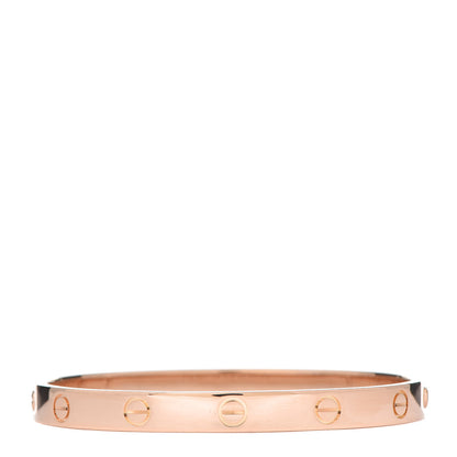Cartier 18K Pink Gold LOVE Bracelet 17 3 of 5