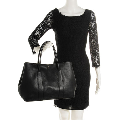 Hermes Negonda Garden Party Tote 36 MM Black 2 of 12