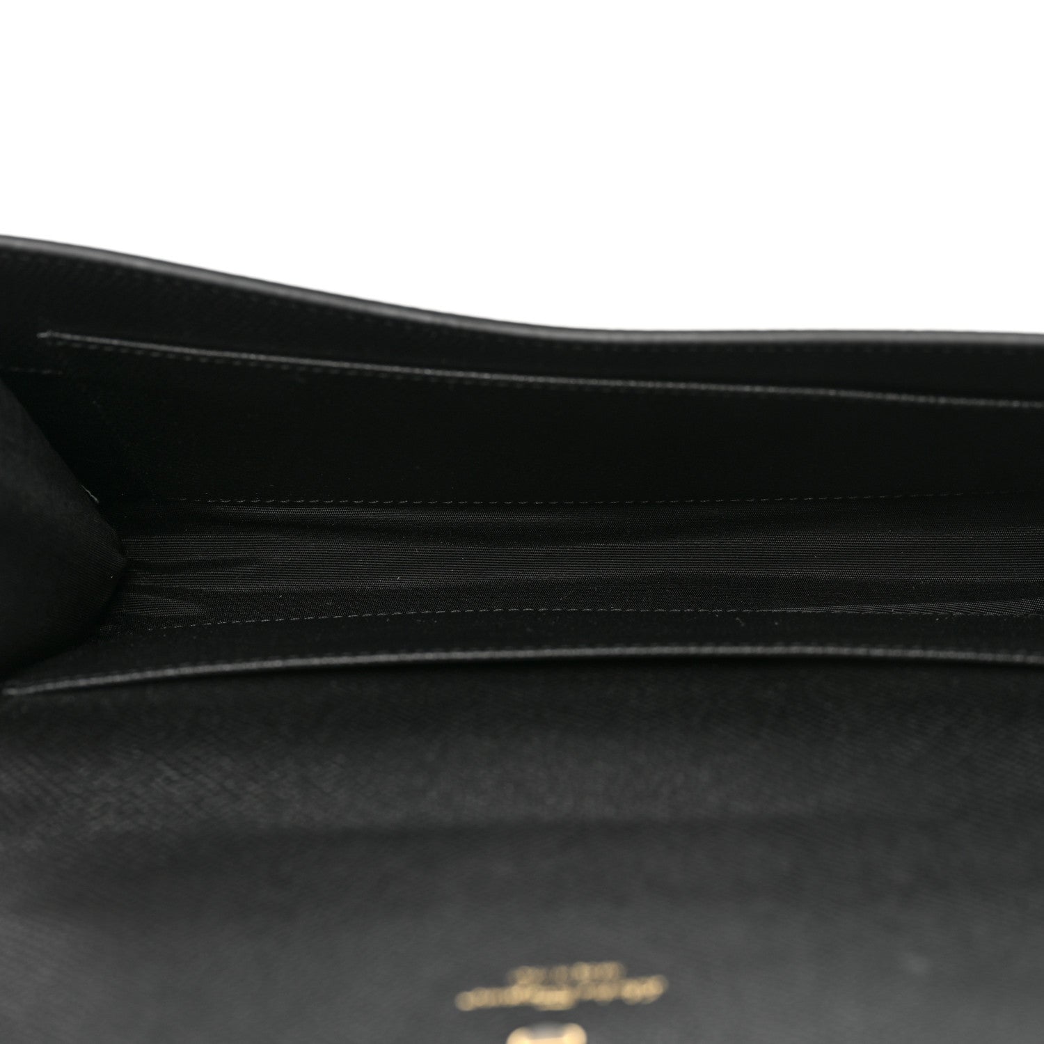 Salvatore Ferragamo Hammered Calfskin Mini Gancini Icona Bag Black 5 of 8