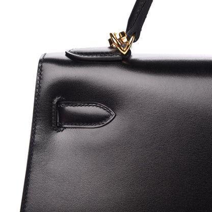 Hermes Box Kelly Sellier 32 Black 35 of 37