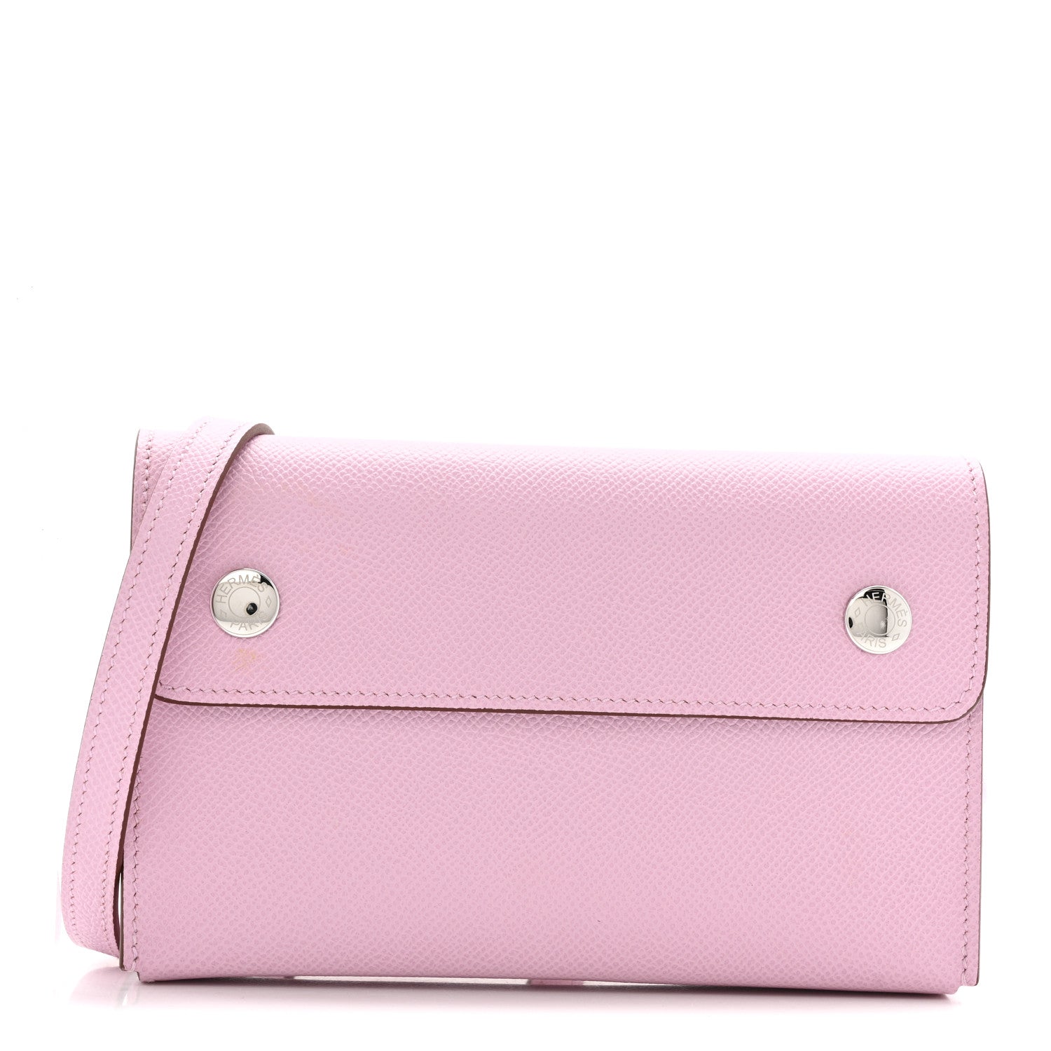 Hermes Epsom Hermesnap Wallet Mauve Sylvestre 1 of 11