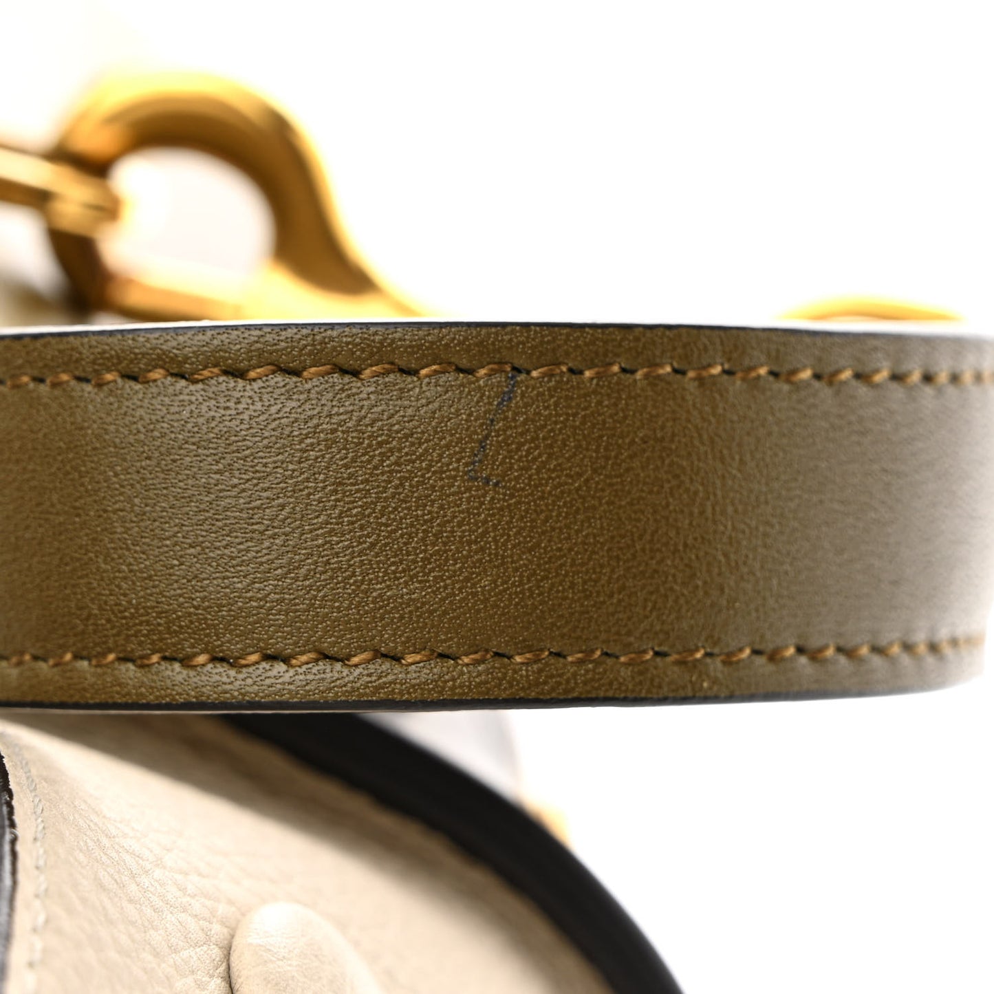 Small Tri-color Trapeze Olive