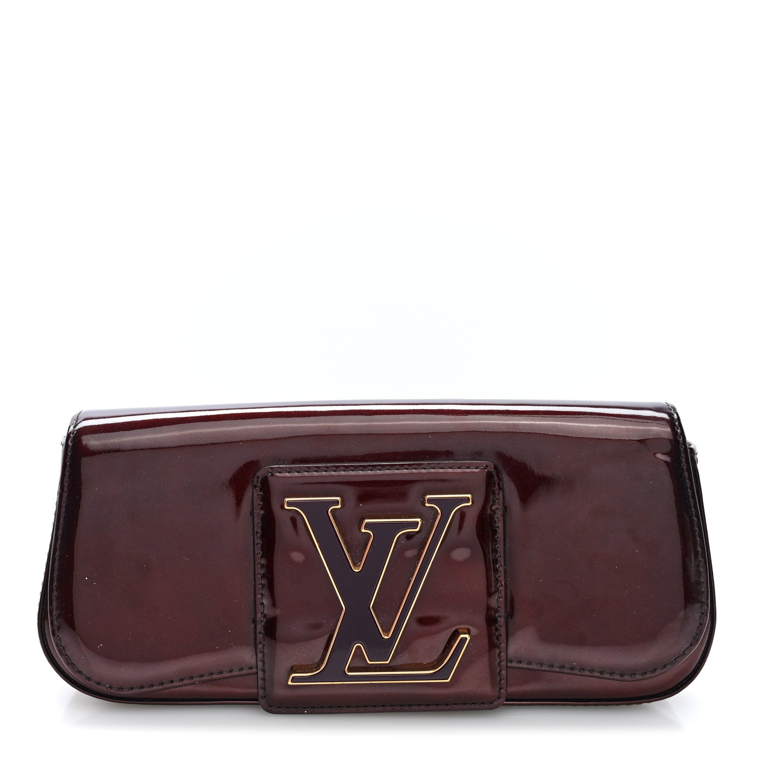 Louis Vuitton Patent Sobe Clutch Rouge Fauviste 1 of 7