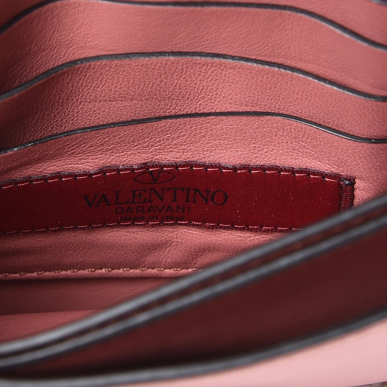 Valentino Garavani Calfskin Small Rockstud Cabana Crossbody Bag Antique Rose 6 of 7