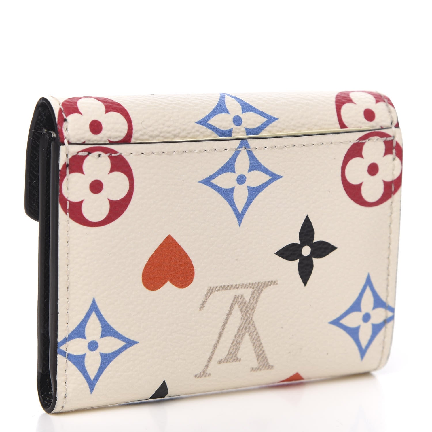Louis Vuitton Game On Monogram Zoe Wallet White 3 of 8