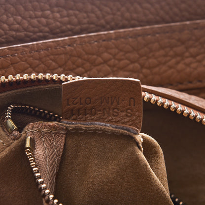 Celine Pebbled Calfskin Mini Luggage Camel 8 of 16