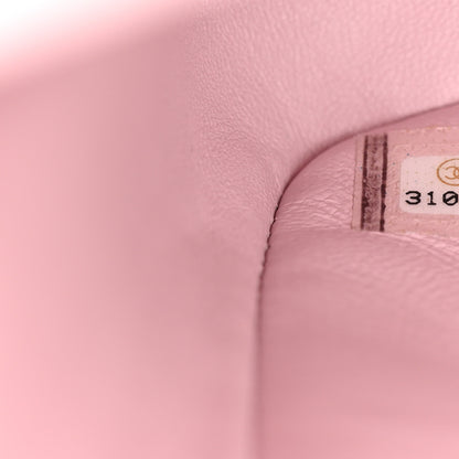Chanel Caviar Quilted Medium Double Flap Light Pink 7 of 11