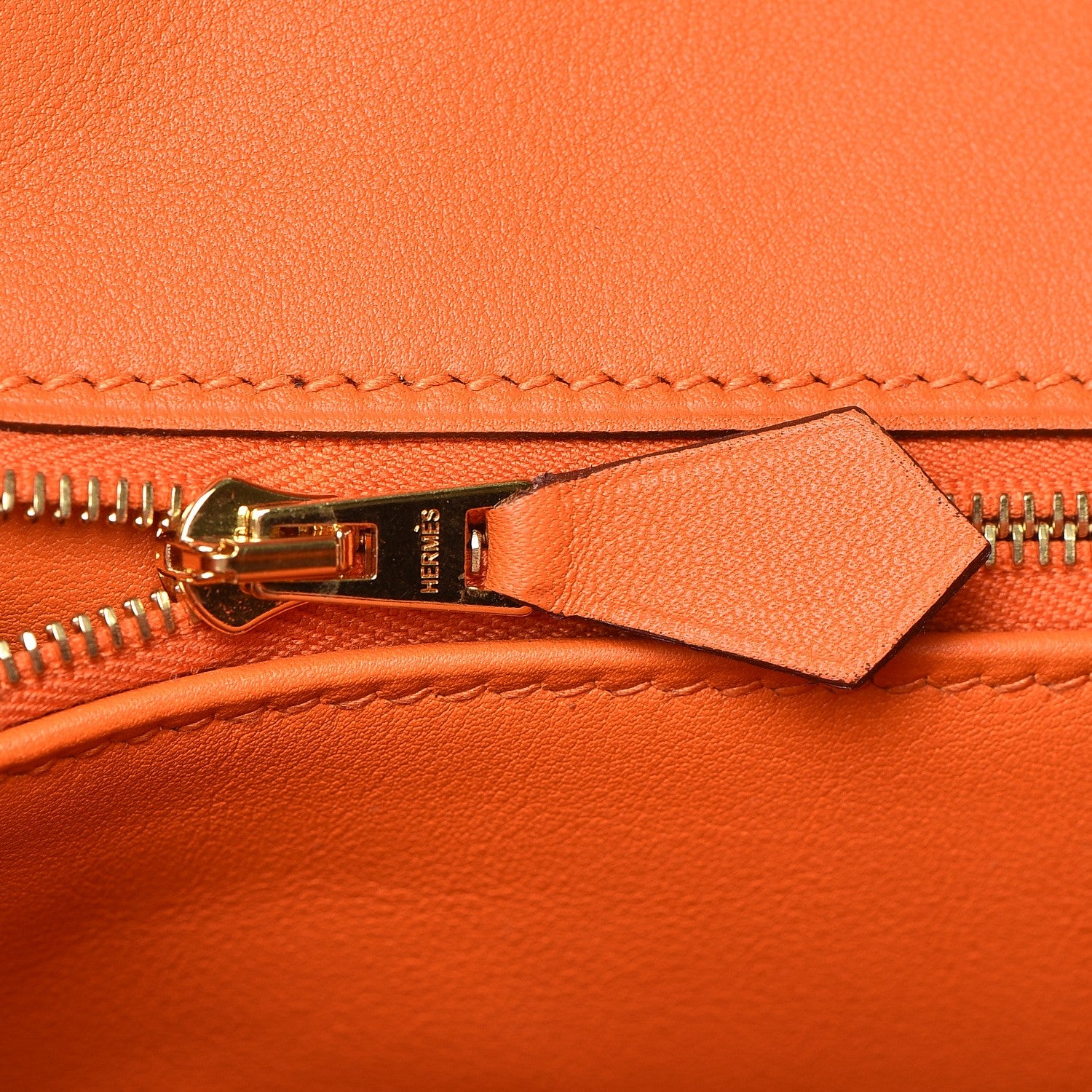 Hermes Swift Birkin 25 Orange 15 of 30