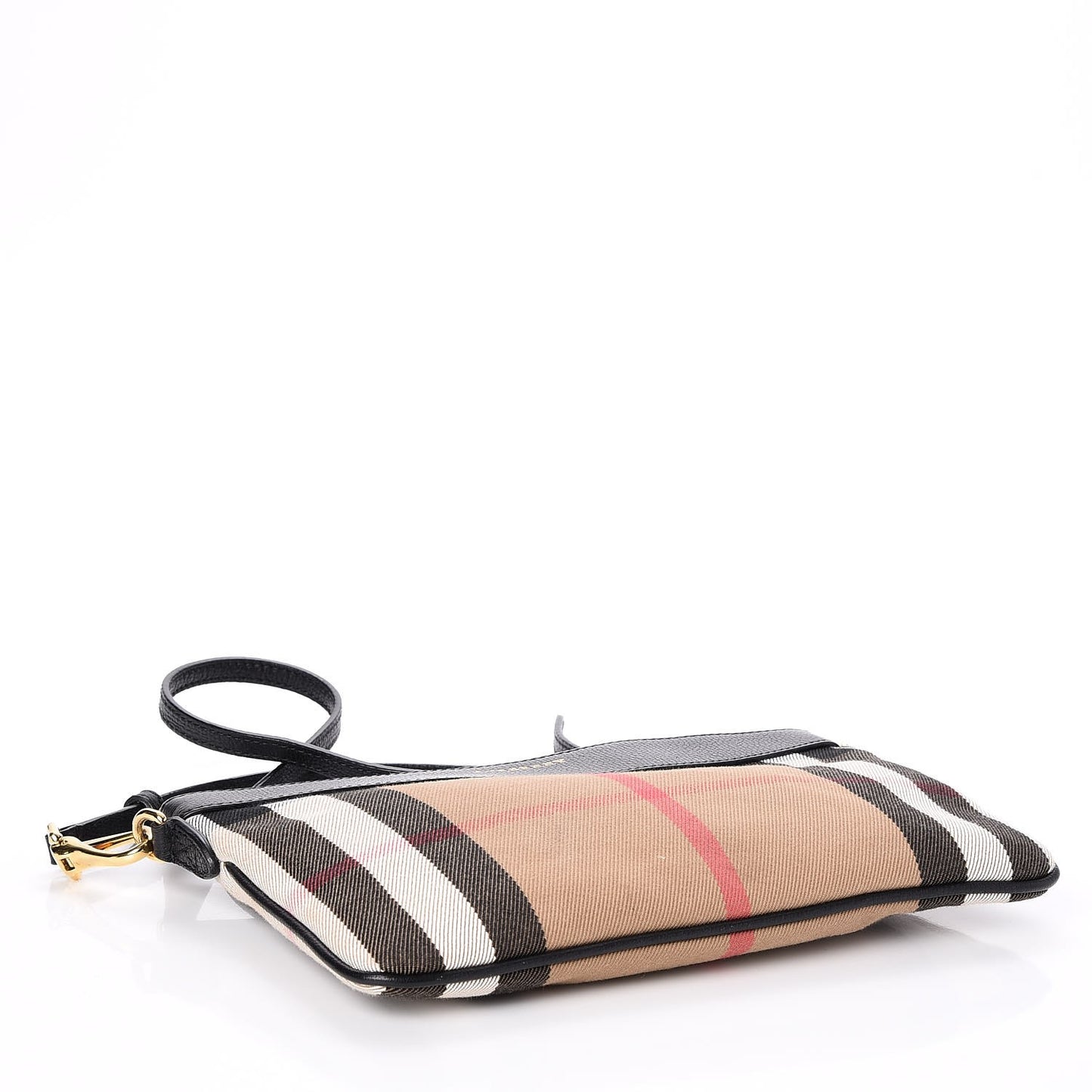 House Check Derby Peyton Crossbody Clutch Bag Black