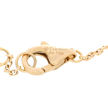 Cartier 18K Yellow Gold Diamond Lapis Lazuli Amulette de Cartier Bracelet 4 of 4