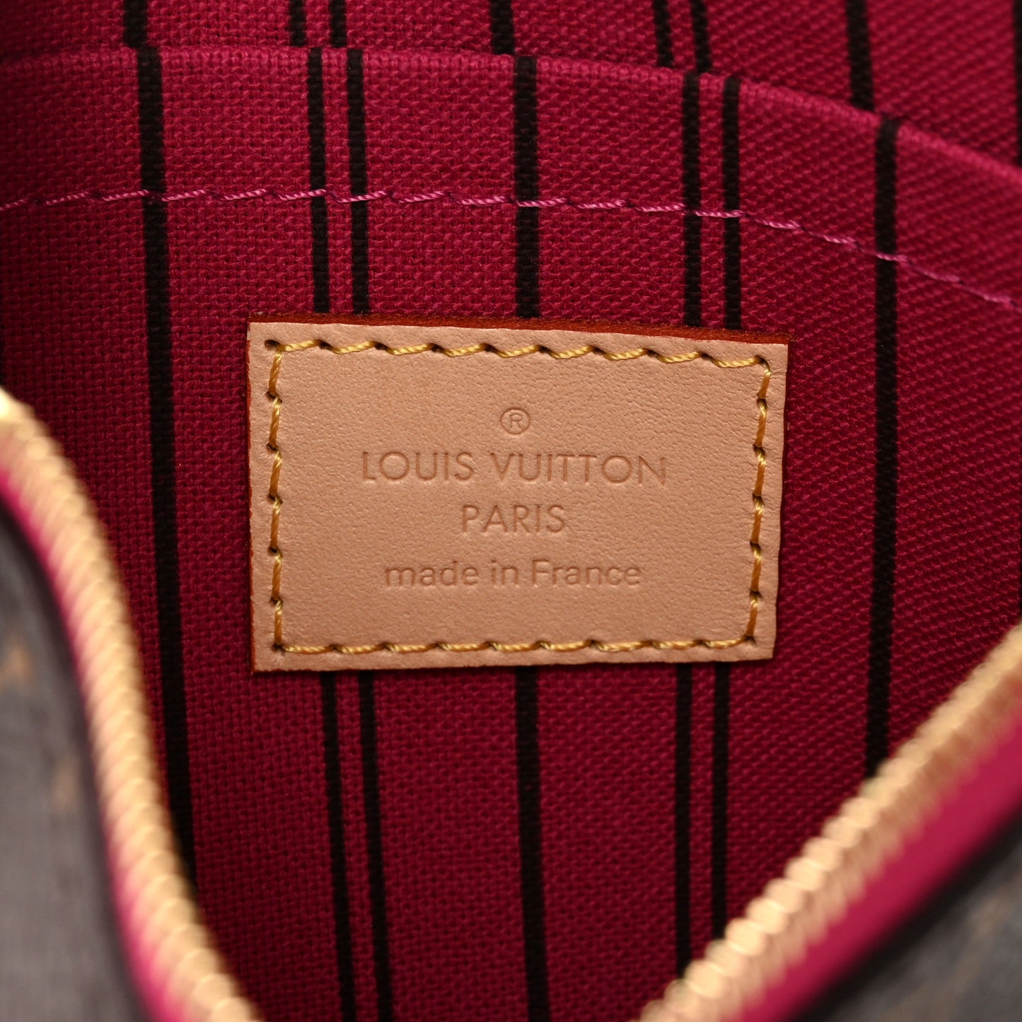 Monogram Neverfull PM Pochette Pivoine