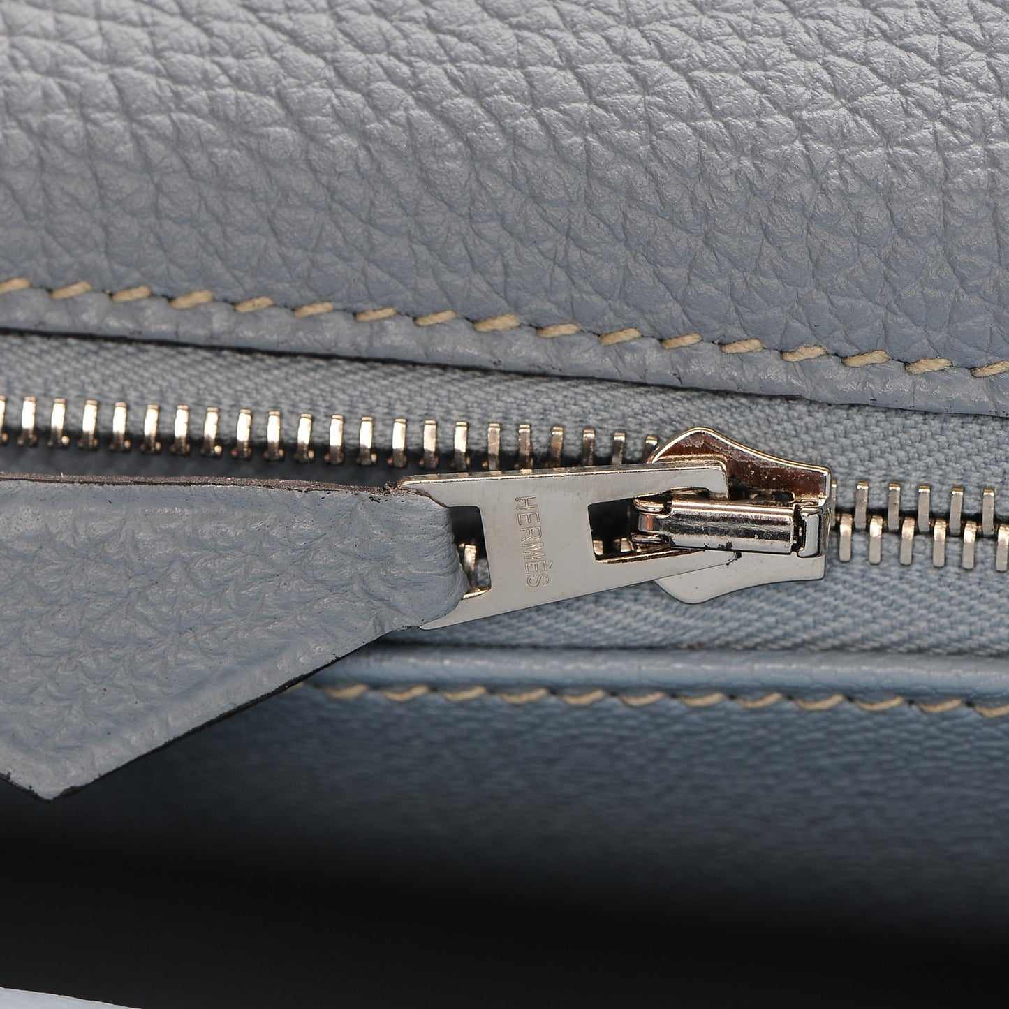 Togo Shoulder Kelly 40 Bleu Lin