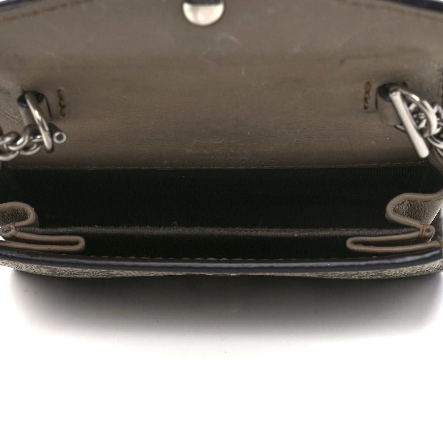 GG Supreme Monogram Dionysus Coin Purse Taupe