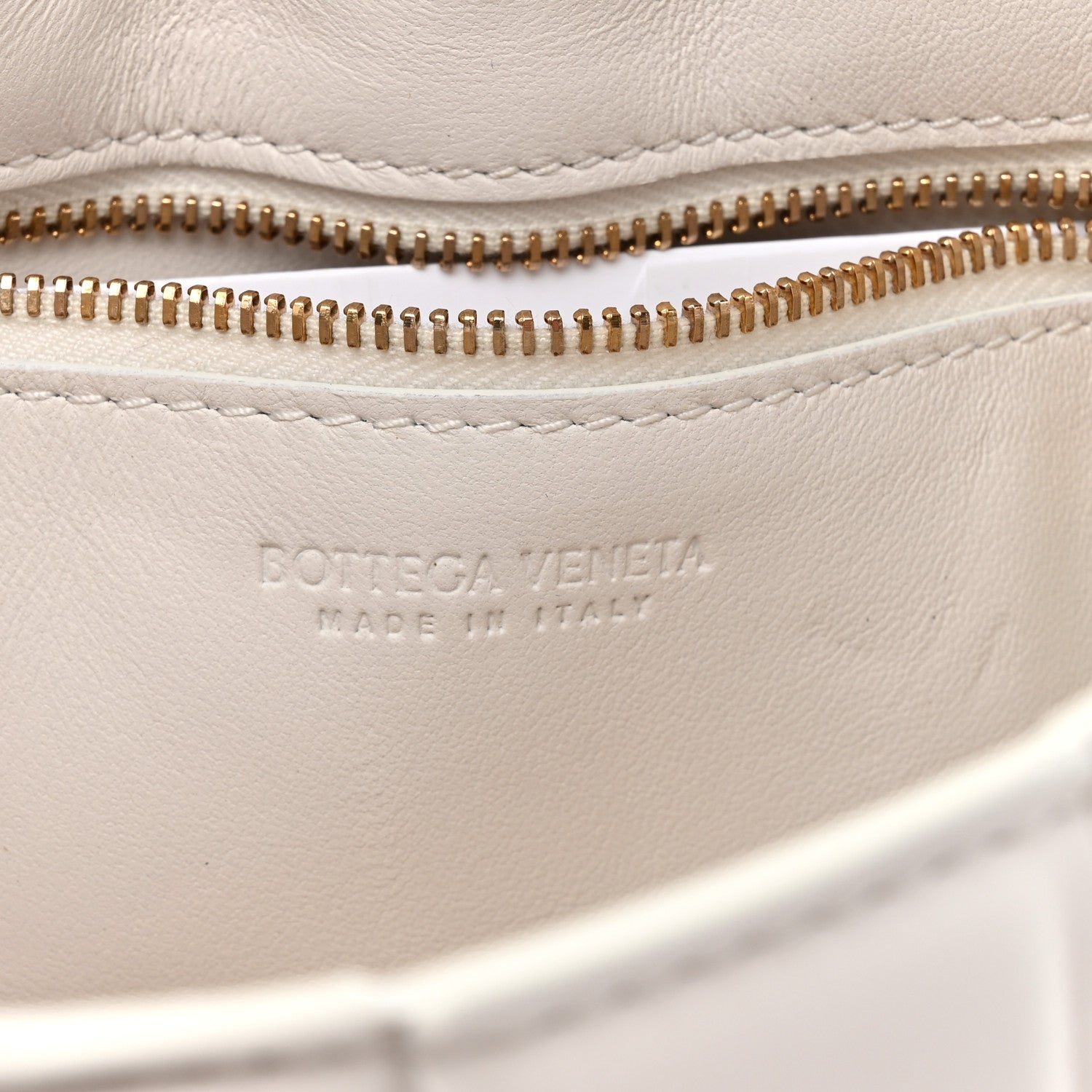 Bottega Veneta Nappa Maxi Intreccio Small Padded Cassette Crossbody Bag White 6 of 10